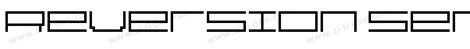 Reversion SemiBold字体转换